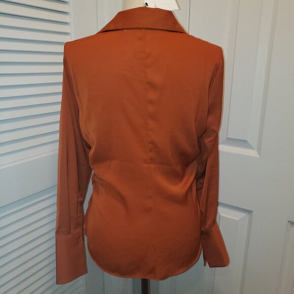 NWT BR Silk Shirt - Size M - Picture 3 of 3